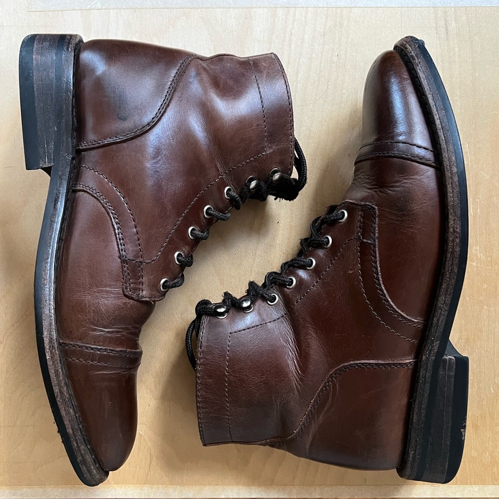 Thursday Boot Company Dark Brown Men's Leather Boots